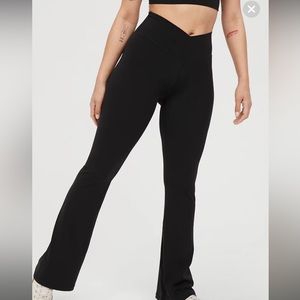 OFFLINE By Aerie Real Me High Waisted Crossover Flare Legging